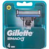 Gillette Mach3 4pcs - náhradné hlavice