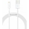 Baseus CALYS-B02 Superior Fast Charging Kábel Lightning 2.4A 1.5m White