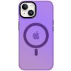 AppleKing meňavý kryt s rámčekom okolo šošoviek a MagSafe pre iPhone 14 - fialový - možnosť vrátiť tovar ZADARMO do 30tich dní