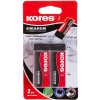 KORES KE20 60 × 21 × 10 mm, čierna – balenie 2 ks