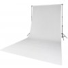 Fotografické pozadie Quadralite QL4583 2,85x6 m biele