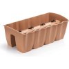 Hrantík na zábradlie Crown terakota 58 cm