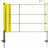 Žltá elektrická sieť pre ohradníky pre ovce, výška 105 cm, dĺžka 50 m, 1 bodec
