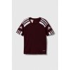 adidas Performance SQUAD 21 JSY Y Chlapčenský dres Tmavo čevená Biela