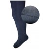 detské pančuchy froté tmavomodré