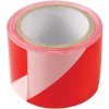 Výstražná páska 75mm x 100m EXTOL CRAFT 9565 červeno-biela