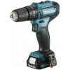 Makita HP333DSAE Aku príklepový skrutkovač Li-ion 12V/2,0Ah CXT HP333DSAE