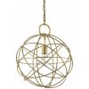 Ideal Lux 155968 závesné stropné svietidlo Konse Oro 1x60W | E27 - zlaté