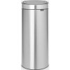 brabantia Touch Bin New 11 54 62 odpadkový kôš 30 l ocel (d x š x v) 320 x 295 x 720 mm strieborná N/A 1 ks; 11 54 62