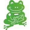 Alubox MIA Frog - výmenný kryt pre poštové schránky MIA box, žaba