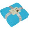 James & Nicholson Deka JN 950, fleecová, 130x170cm COT02095044099-turquoise Tyrkysová UNI