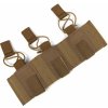 Novritsch Insert Modular Chest Rig na 3x AK/DMR zásobníky coyote