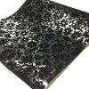 Samolepiace fólie velur ornament černý 55361, rozmer 45 cm x 5 m, Friedola, Samolepiace tapety