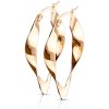 Steel Edge Visiace náušnice z chirurgickej ocele 3546 Farba: Rose gold