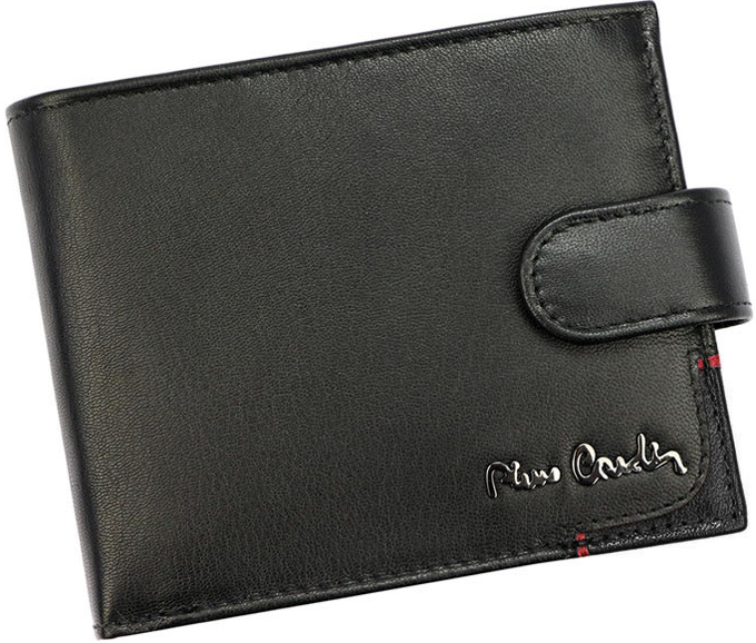 Pierre Cardin pánska kožená peňaženka so zapínáním RFID 75 324a 2 čierna