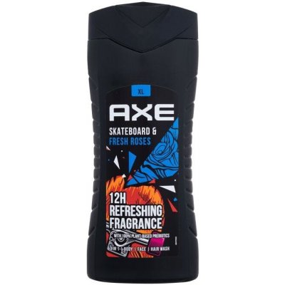 Axe Skateboard & Fresh Roses Scent (M) 400ml, Sprchovací gél