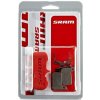 Sram AM DB Brake Pad ORG/STL HRD/LVL QT
