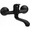 Nástenná kuchynská batéria Aqui BASIC čierna