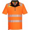 Portwest DX412 DX4 Hi-Vis Polo tričko S/S, Veľkosť XL, Farba Yellow/Black
