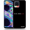 Picasee silikónový čierny obal pre Realme 8 4G - Do it. With love.