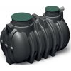 Prosperplast Podzemná plastová nádrž Unground Tank R-1000 ( 1000 litrov ) čierna
