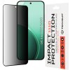 Techsuit – 111D Privacy Full Glue ochranné sklo na displej s ochranou súkromia pre Oppo Reno14 – čierne