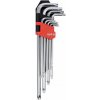 Sada kľúčov YATO Long Torx 9 dielov T10-T50 CrV