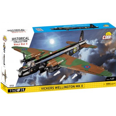 Cobi 5723 World War II Britský stredný bombardér VICKERS WELLINGTON MK II