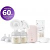 Philips Avent Odsávačka materského mlieka elektrická DUO SCF397/31 Transparent
