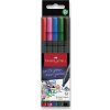 Popisovač Grip Finepen , 0.4 mm, plastové puzd Faber-Castell 151604