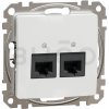Schneider Electric Sedna Dátová zásuvka 2xRJ45 kat. 5e UTP, Biela