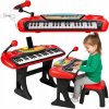 Klávesnica Keyboard Pianinko s mikrofónom a stoličkou pre deti, 37 kláves