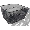 Čierny kovový košík na bicykel SPRINGOS BA0032
