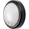 RABALUX 77028 Hitura exteriérové nástenné svietidlo LED 15W/1350lm 4000K IP54 čierna, biela, súmrakový a pohybový senzor
