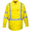 PORTWEST Košile Bizflame 88/12 FR Hi-Vis FR95, dlouhý rukáv, reflexní POR-FR95YERS S Žlutá