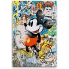 Maľovanie podľa čísel - Mickey Mouse - 80x120 cm, bez dřevěného rámu - výroba CZ