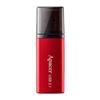 Apacer USB flash disk, USB 3.0, 64GB, AH25B, červený, AP64GAH25BR-1, USB A, s krytkou