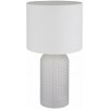 Globo Lighting Sofia stolová lampa 1x60 W biela 21735W
