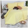 Obliečky damaškové žlté EMI, Predĺžený set jednolôžko obsahuje 1x 140x220 + 1x 70x90