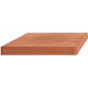 PROSPERPLAST Pojazdná podložka MOBILE PLATFORM SQUARE terakota 29,2cm