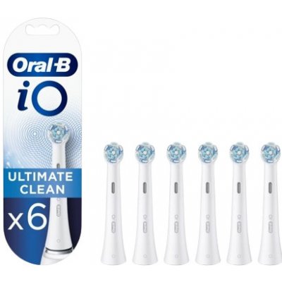 Oral-B iO Ultimate Clean White náhradné hlavice, 6 ks