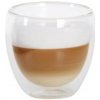 TORO Sklenený hrnček Cappuccino dvojité borosilikátové sklo 280 ml