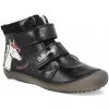 Detská členková obuv Barefoot D.D.step A063-52815B čierna
