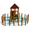 Playground System Detské ihrisko šplhacia zostava z agátu - Vodná tvrz