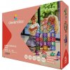 Cleverclixx – Magnetická stavebnica Creative Pack Pastel – 125 ks