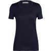 Icebreaker Womens merino Tech Lite II SS T Shirt midnight navy