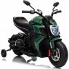 LEAN CARS Elektrická motorka Bentley Ducati Diavel V4 - zelená, 2x45W, batéria - 12V4,5Ah, 2026