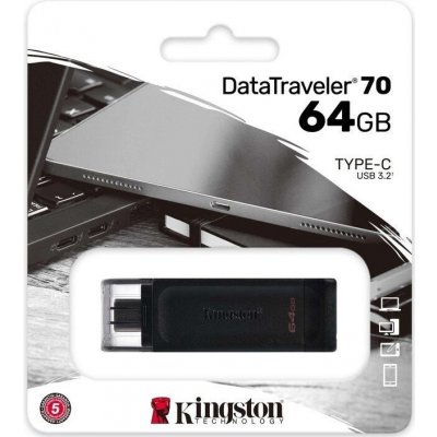 KINGSTON DataTraveler 70 USB Type C, 64GB