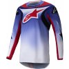 Dres FLUID WURX, ALPINESTARS (fialová/červená, vel. 2XL)