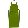 Cg Workwear Verona Dlhá pracovná zástera s trakmi 01146-01 Leaf 90 x 75 cm